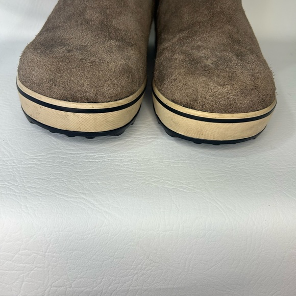 Sorel Glacy Waterproof Suede Boots | Women’s 8 | Sherpa Lined Winter Snow Boots - Picture 4 of 7